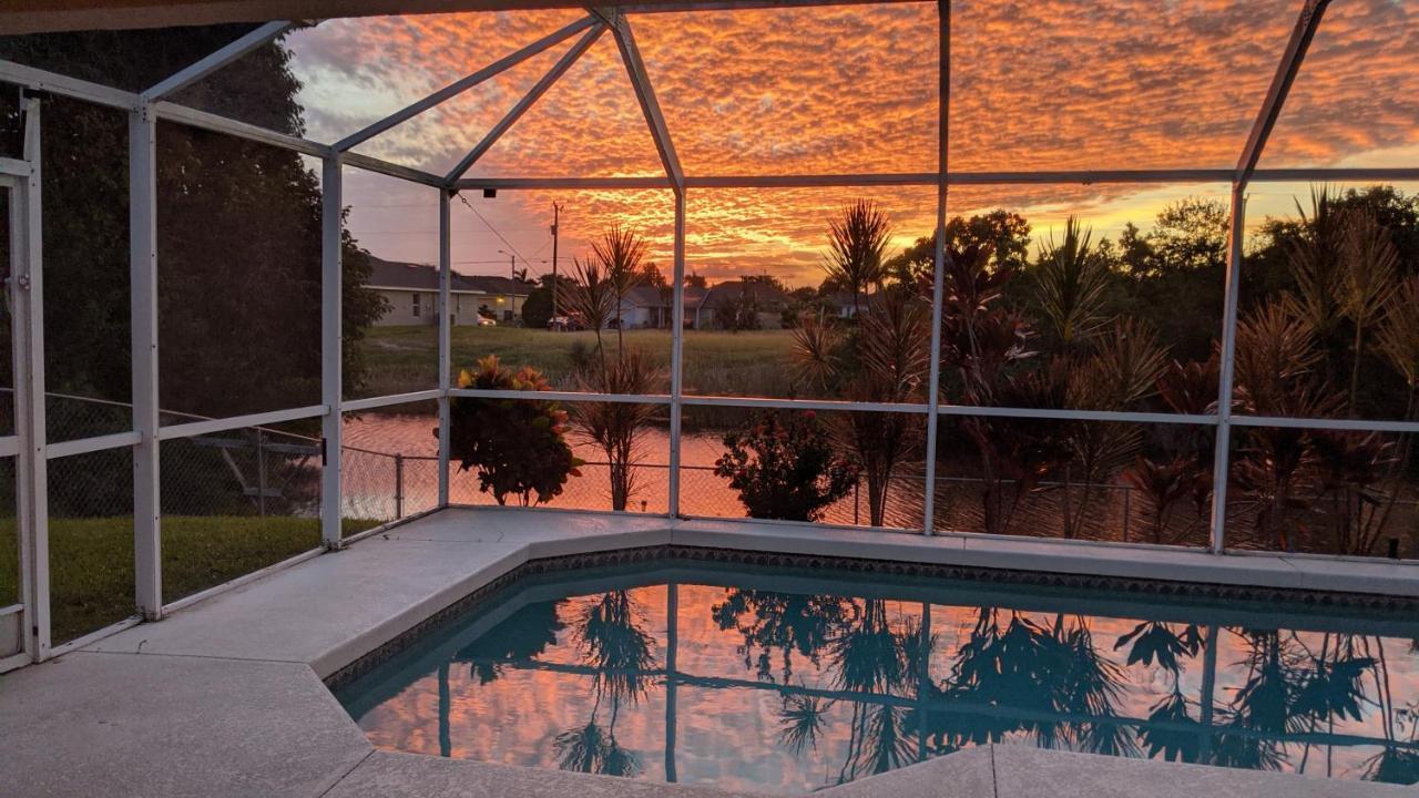 Villa Luhna 3 Bed / 2 Bath Canalfront Heated Pool Кейп Корал Екстериор снимка